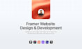 design and develop a framer website or landing page