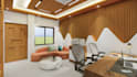 do commercial interior design for offices, shops, showrooms