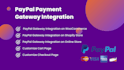 integrate paypal payment gateway in your ecommerce or shopify website
