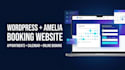 design your wordpress site with amelia booking integration