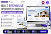 build a responsive wordpress website with elementor or divi