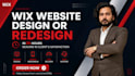 redesign and design wix website in 24 hours