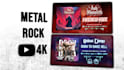 do video music visualizer heavy metal rock for youtube
