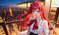 create rpg character art using ai in anime style