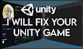 fix your unity game