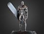 create 3d sculpt and 3d printable character model