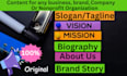 write inspiring nonprofit mission statement and vision