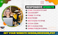 develop premium website by html css react js