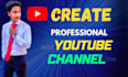 create a professional facebook page with logo and banner