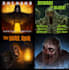 paint your book, album cover art horror themed