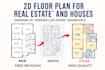architect house floor plans, real estate, autocad 2d floor plan