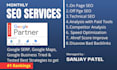 provide monthly SEO services for number 1 google rankings