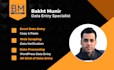 do proficient in excel data entry services