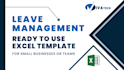 provide ready to use leave tracker excel template