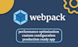 setup a custom web application using webpack