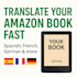 translate your amazon KDP book into any language using ai