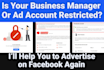 create and fix facebook business manager  ads account
