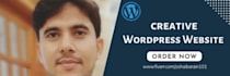 design a basic website using wordpress