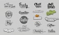 design custom hand lettering, scripted, cursive logo creation