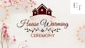 do professional housewarming  video editing