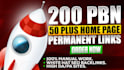 200 SEO backlinks high da 50 plus permanent post