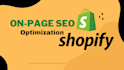 do shopify on page SEO  for google 1st page ranking