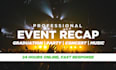 edit engaging event recap and highlight video professionally