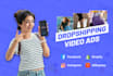 create dropshipping video ads and facebook ads