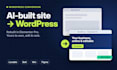 convert lovable, bolt, wix or figma website to wordpress elementor pro