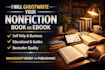 ghostwrite a professional nonfiction book or ebook