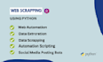 do web scraping using automated bots