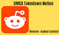 send dmca takedown notice to reddit