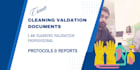 create cleaning validation documents