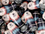 create label design energy drink, beer, soda can label