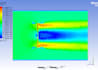 make cfd simulation on ansys fluent or cfx  coupled with structural fea