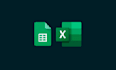 build a custom google sheets or excel spreadsheets for you