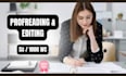 check your grammar, spelling and proofread your writing