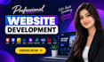 build website, website development, full stack developer, front end developer