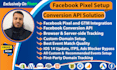 setup facebook pixel conversion API, fix fb pixel, ga4 server side track by GTM