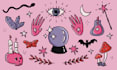 design fun doodle illustration arts for icons and stickers