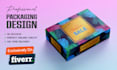 packaging box design, mailer box design with 3d mockup