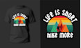 do custom adventure camping t shirt design