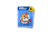 hamster heroes card game logo design
