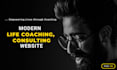 design life coaching website, consulting website, business coaching website