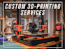 3d print stl, 3mf, obj and ship the items to you 3d design service available