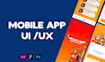 design mobile app UI design UX design