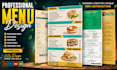 design restaurant menu, food menu, cafe menu and digital menu board
