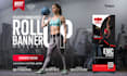 design rollup banner, pull up banner, retractable banners
