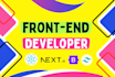 create react js or next js responsive custom website using bootstrap or tailwind