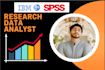 do medical research data analysis with spss